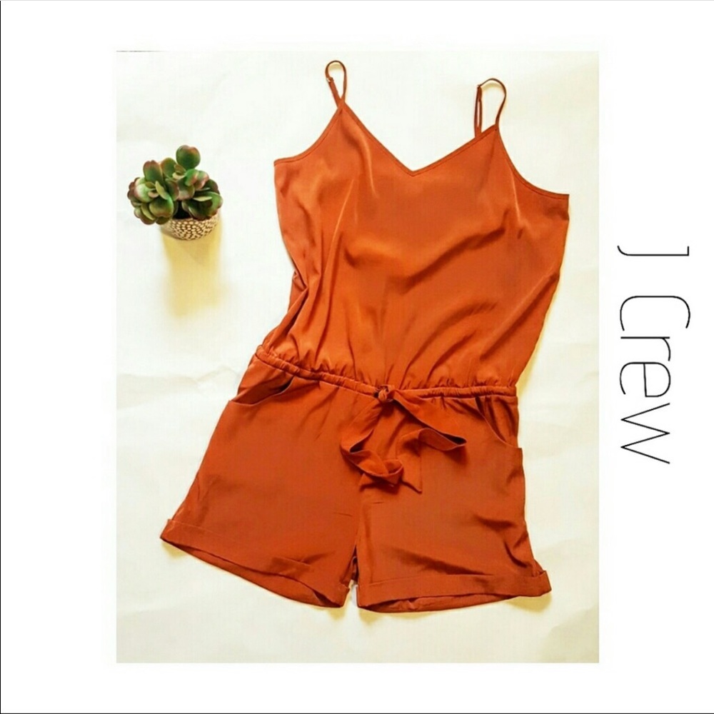 Orange Romper